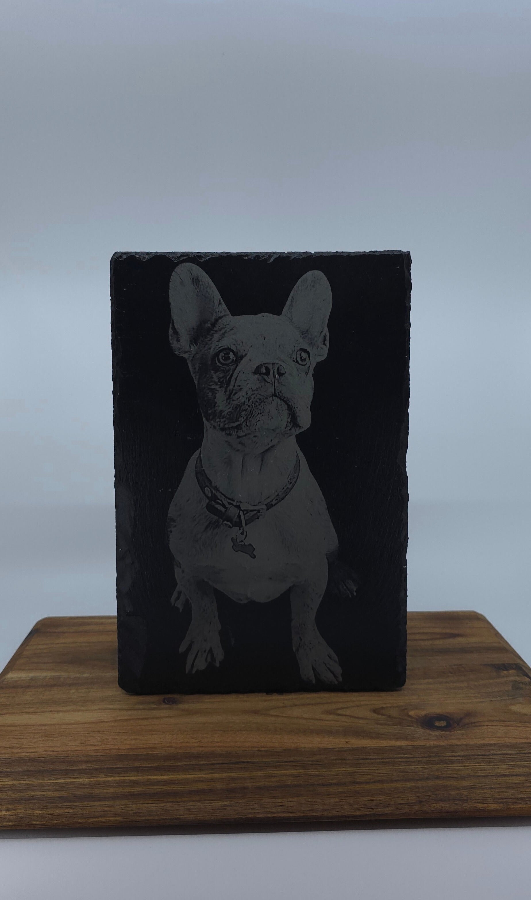 Fotogravur auf Schiefer