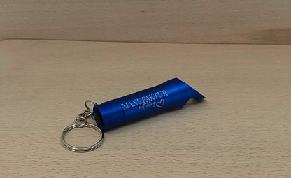 Personalisierte Mini Taschenlampe mit Flaschenöffner | Werbeartikel